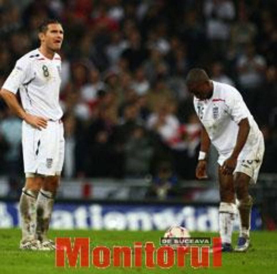 Anglia plânge după ce a ratat neverosimil calificarea la Euro 2008 Anglia plânge după ce a ratat neverosimil calificarea la Euro 2008