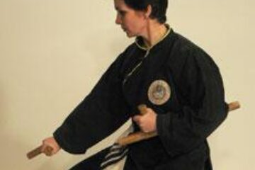 Marcela Reuţ în sala de antrenament