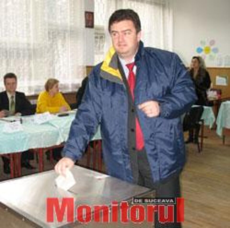 Cătălin Nechifor a votat pentru „un nou început”