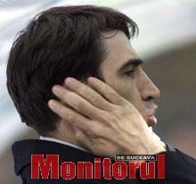 Proverbialul noroc al lui Piţurcă s-a spart aseară