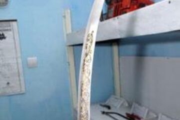 Colecție de cuțite și săbii la Jandarmerie