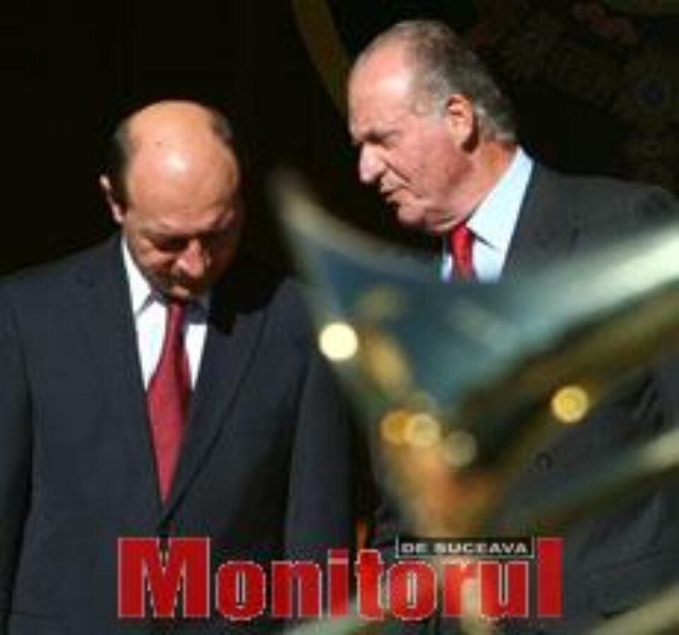 Traian Băsescu, în Spania, lângă Regele Juan Carlos