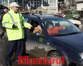 Şoferii fără centuri de siguranţă, amendaţi