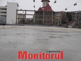Intrare gratuită, astăzi, la Patinoarul artificial modernizat