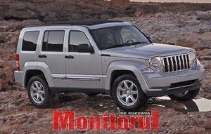 Jeep sparge iarna cu Cherokee