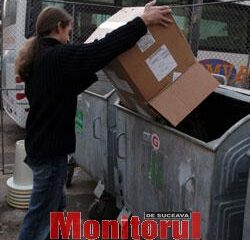 Sucevenii, verificați cum își aruncă gunoiul