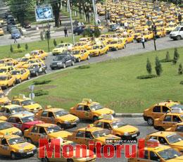 La începutul lunii octombrie taximetriştii au manifestat în Capitală