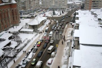 Trafic infernal în Suceava