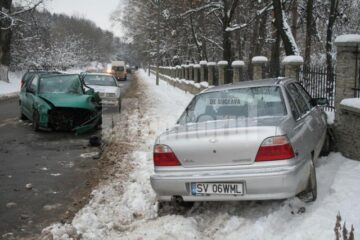 Ieri după-amiază, puțin după ora 15.00, la ieșirea din Suceava