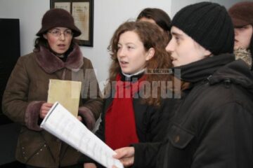 În prag de Crăciun: Redacția „Monitorul de Suceava” a primit colindători