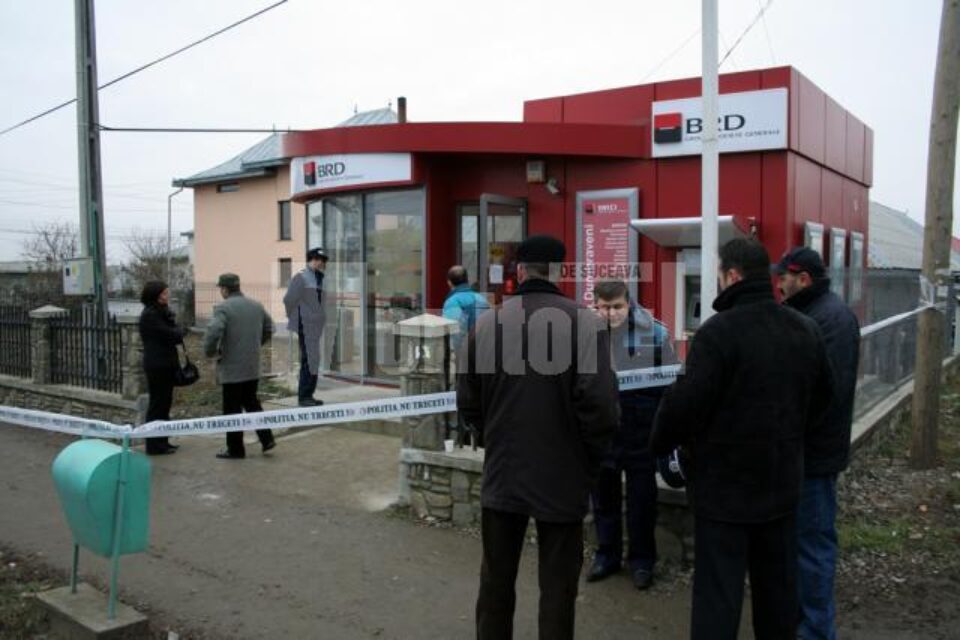 Sediul BRD din Dumbrăveni, unul dintre locurile „călcate de hoți”