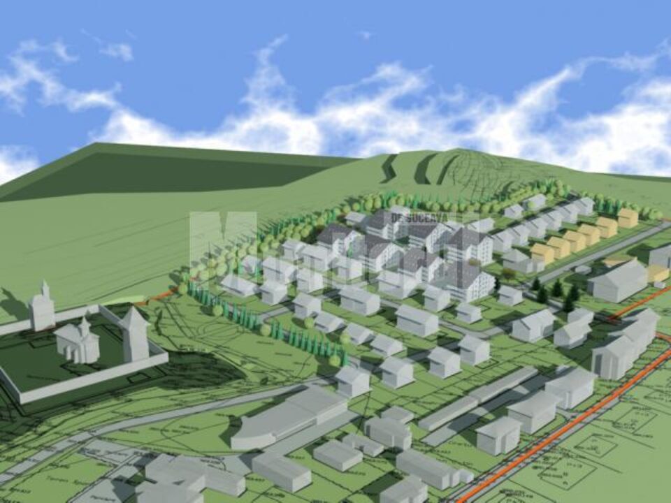 Proiect imobiliar: “Noul cartier rezidențial ce se va construi în Zamca va fi un unicat urbanistic în municipiul Suceava”