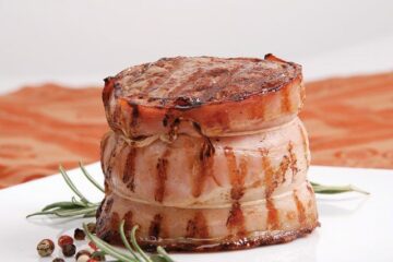 Medalion în bacon