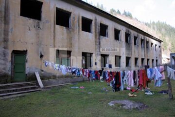 Blocul în care locuiau