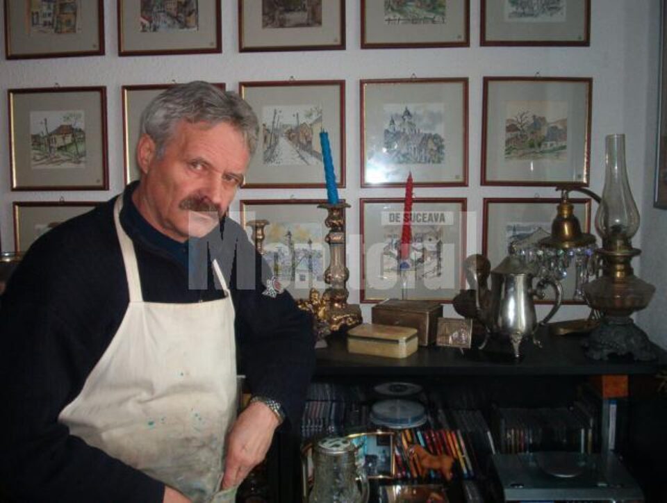La Anghel-Vasile Siminiuc, obiectele de colecție devin motive artistice în lucrările de pictură La Anghel-Vasile Siminiuc, obiectele de colecție devin motive artistice în lucrările de pictură