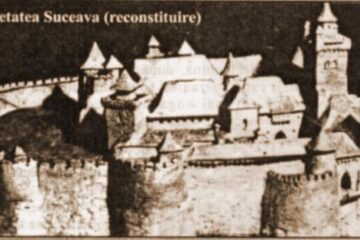 Cetatea de Scaun a Sucevei - reconstituire