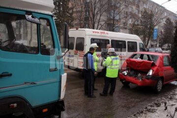 Ieri, în jurul orei 10.00, pe strada Ștefan cel Mare din Suceava