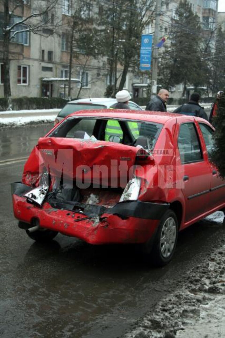 Lângă Tribunal: Accident provocat de un bulgar neatent