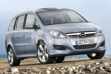 Opel Zafira peste o lună în România