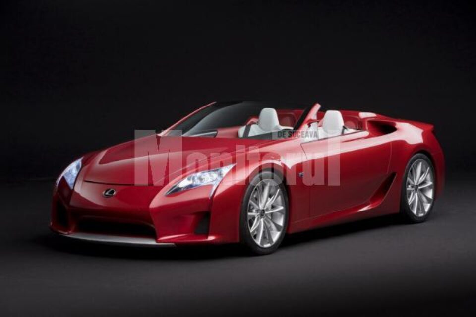 Lexus LF-A, roadster divin