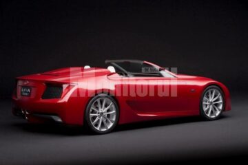 Lexus LF-A, roadster divin