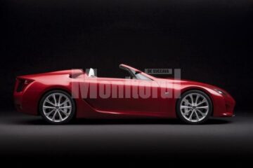 Lexus LF-A, roadster divin