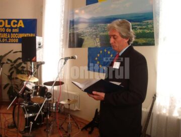 Primarul Valeruț Țăranu Hofnăr deschizând manifestarea