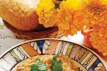 Pilaf cu pipote de pui