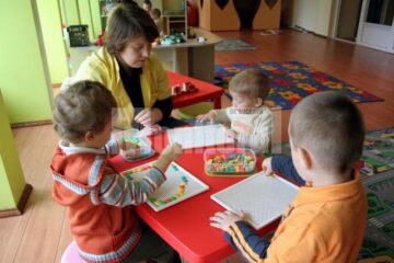 Jocuri educative cu copiii de la „Triki Riki”
