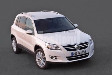 Volkswagen Tiguan a sosit în România