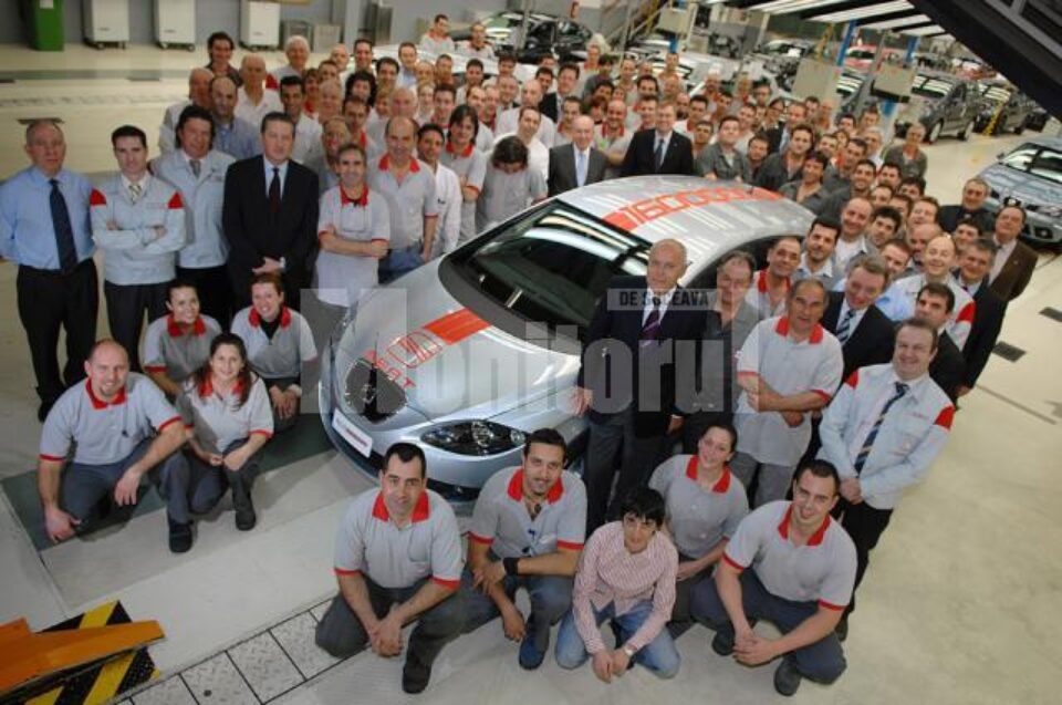 Seat a produs mașina cu numărul 16.000.000