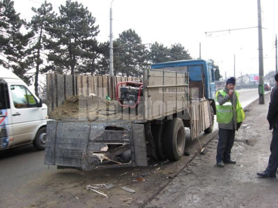 Trafic infernal: Tamponări în serie pe Calea Unirii