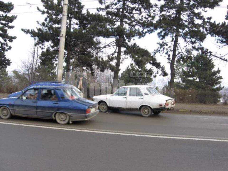 Trafic infernal: Tamponări în serie pe Calea Unirii