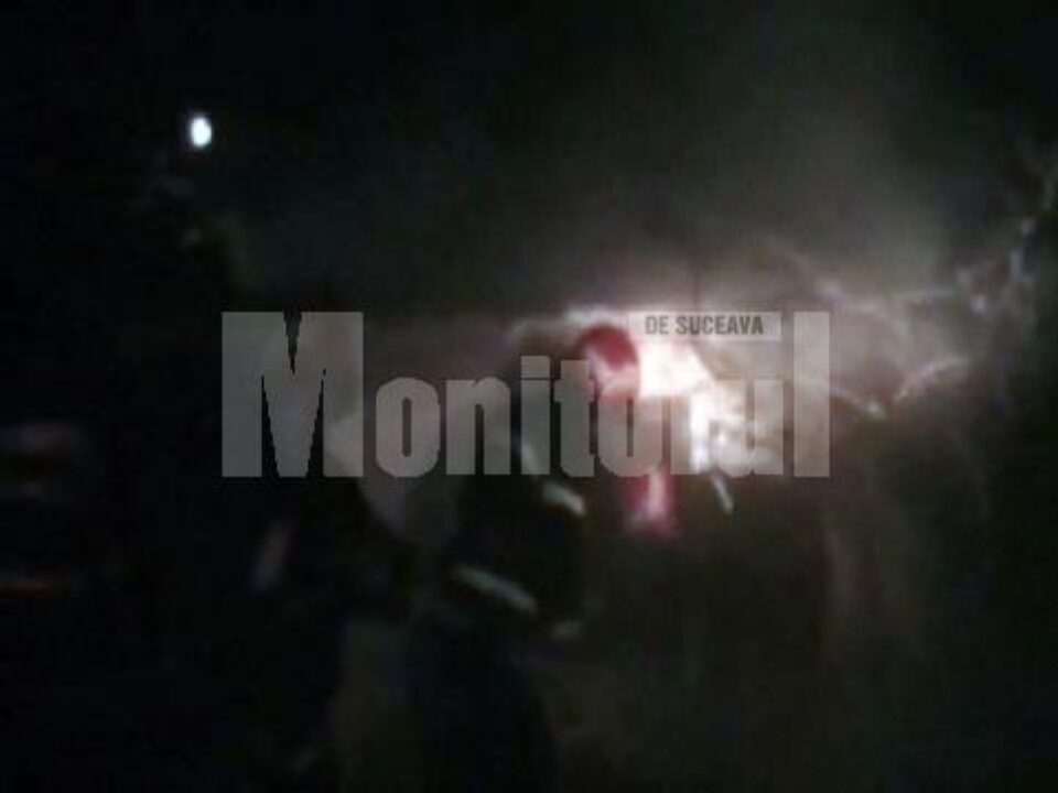 Casa unei bătrâne din comuna Adâncata a fost distrusă în mare parte de flăcări