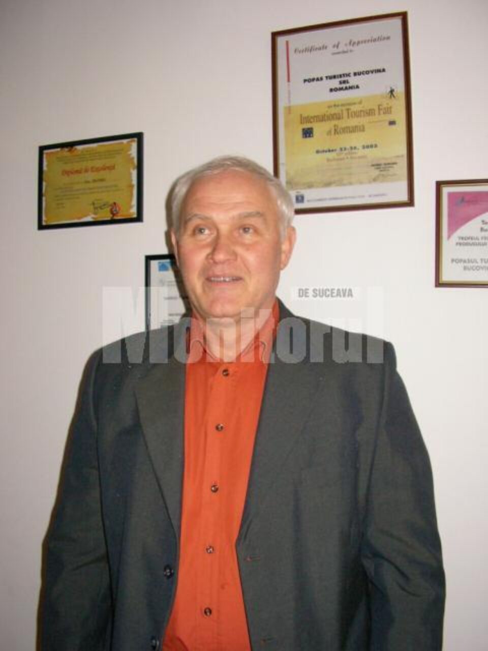 Constantin Chetraru, președintele Asociației de Turism „Bucovina”