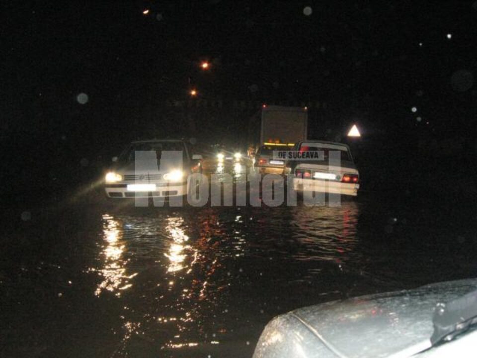 Lac pe șosea