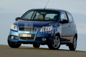 Chevrolet Aveo scade, practic, de la 5 la 3 uși