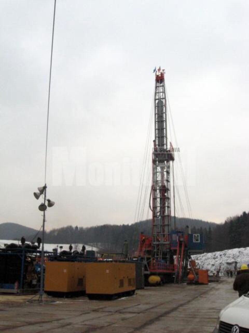 Instalație de foraj de 6 milioane de euro Instalație de foraj de 6 milioane de euro