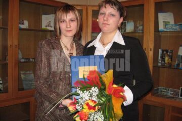 Reprezentantul Primăriei Suceava și Monica Loredana Curcă
