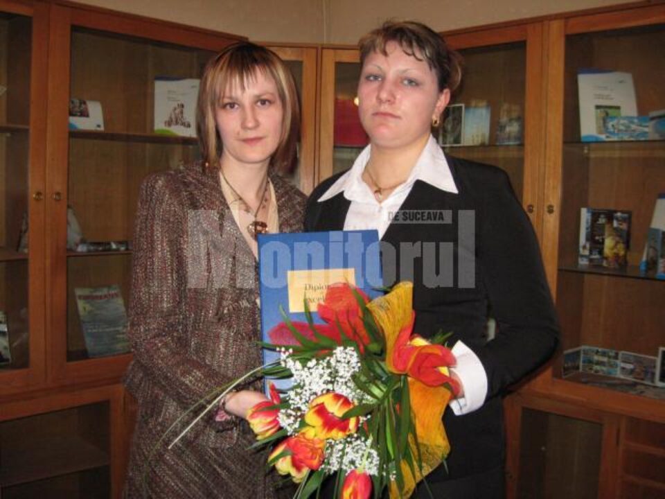 Reprezentantul Primăriei Suceava și Monica Loredana Curcă
