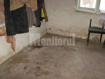 A fost distrusa podeaua si temelia casei