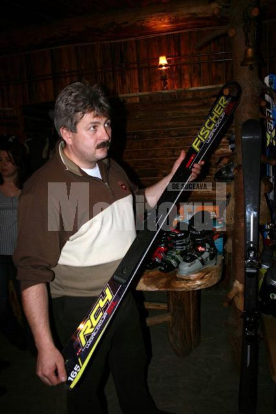 Liviu Cepoi, supărat că vremea nu a ținut cu împătimiții schiului Liviu Cepoi, supărat că vremea nu a ținut cu împătimiții schiului