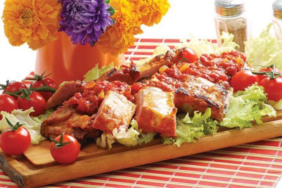 Costiță de porc la grătar