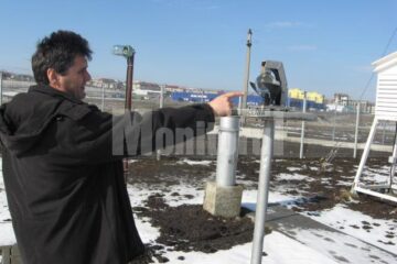 Heliograful care măsoară durata de strălucire a soarelui într-o zi