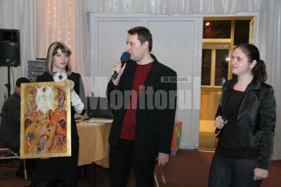 O icoana a unei eleve de la Colegiul de Arta la licitatie