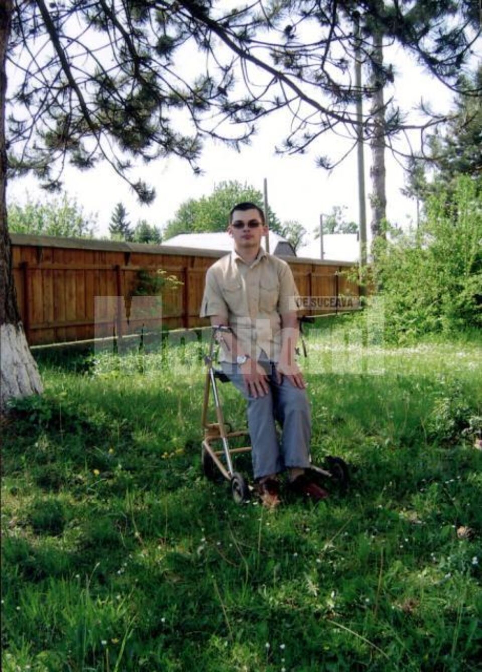 Ioan Ciprian Roman vrea să meargă singur