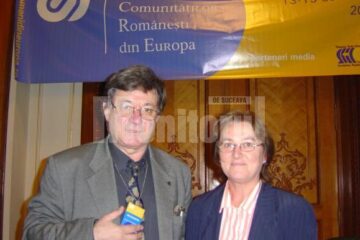 Florica Lupășteanu, alături de actorul Ion Caramitru