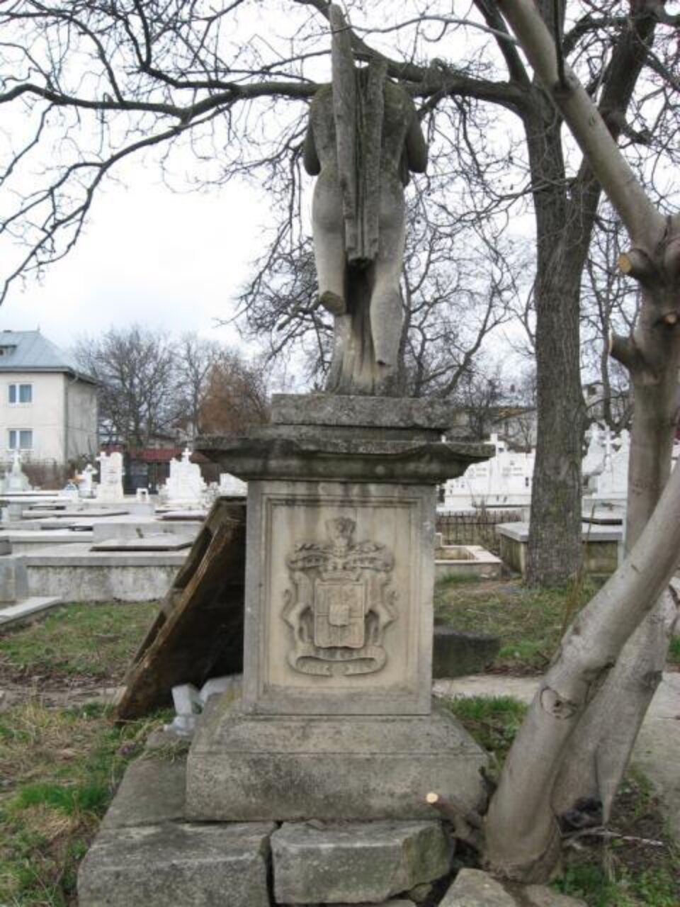 Monumentul funerar al lui Ignatz von Kapri din cimitirul armenesc „Sf. Simion”