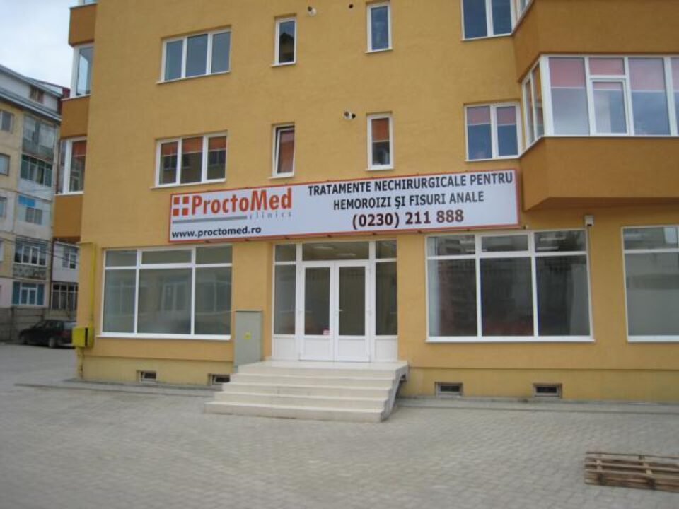 Sediul clinicii PROCTOMED din Suceava