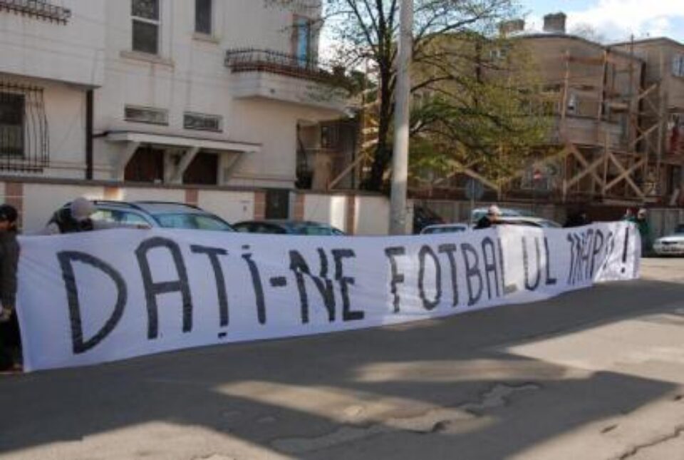 Mesajul suporterilor rapidiști